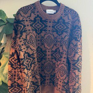 Topman Patterned Sweater - Size S